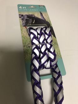 4ft Reflective Dog Leash