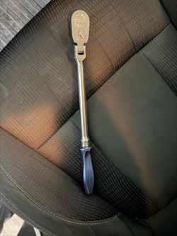 Snap-on Tools POWER BLUE 3/8" Drive Hard Grip Long Flex Ratchet FHLFD80AMB