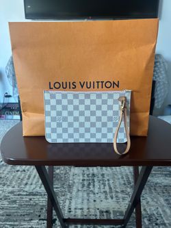 Louis Vuitton Pink Interior Clutch