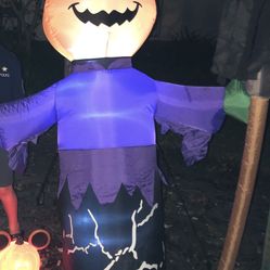 HALLOWEEN INFLATABLE GRIM REAPER