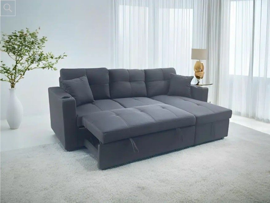 2 PC SECTIONAL SLEEPER BOX