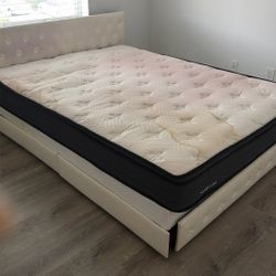 Free BED AND MATTRESS QUEEN 