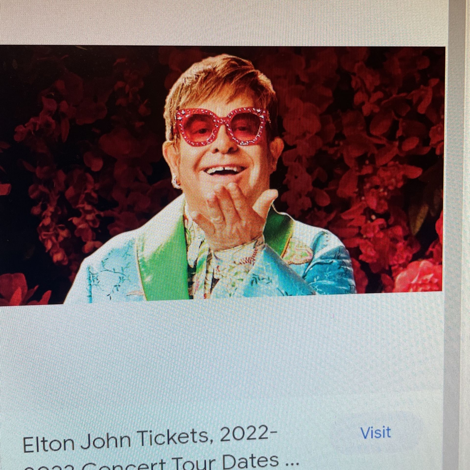 Elton John Saturday Dodger Stadium