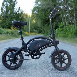 Dyu E-bike Brand New Still Has Box 1 Day Old 1mile On It 