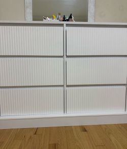 White dresser