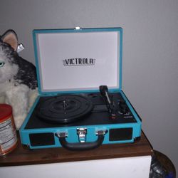 It Is A Record Player And Work That Has Bluetooth Built In It