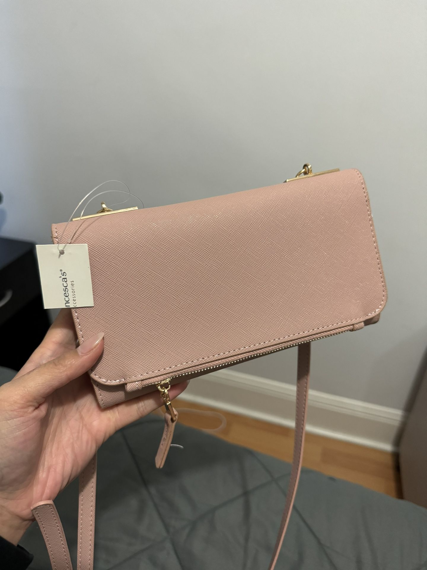 Pink Francesca’s Wallet Wristlet Purse