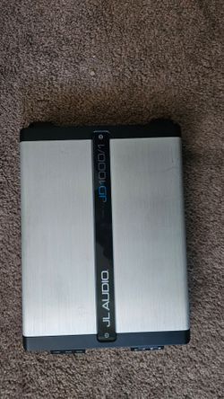 Jl audio 4 channel amp and subwoofer amp
