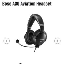 Bose Avation Headphones 