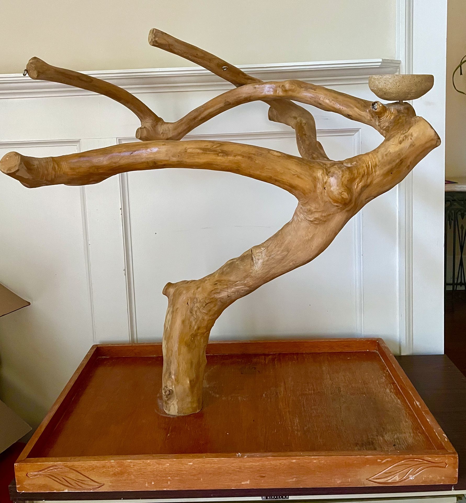 Lava Branch Perch for Birds