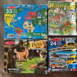 Melissa & Doug 4 Kinds Of Puzzles