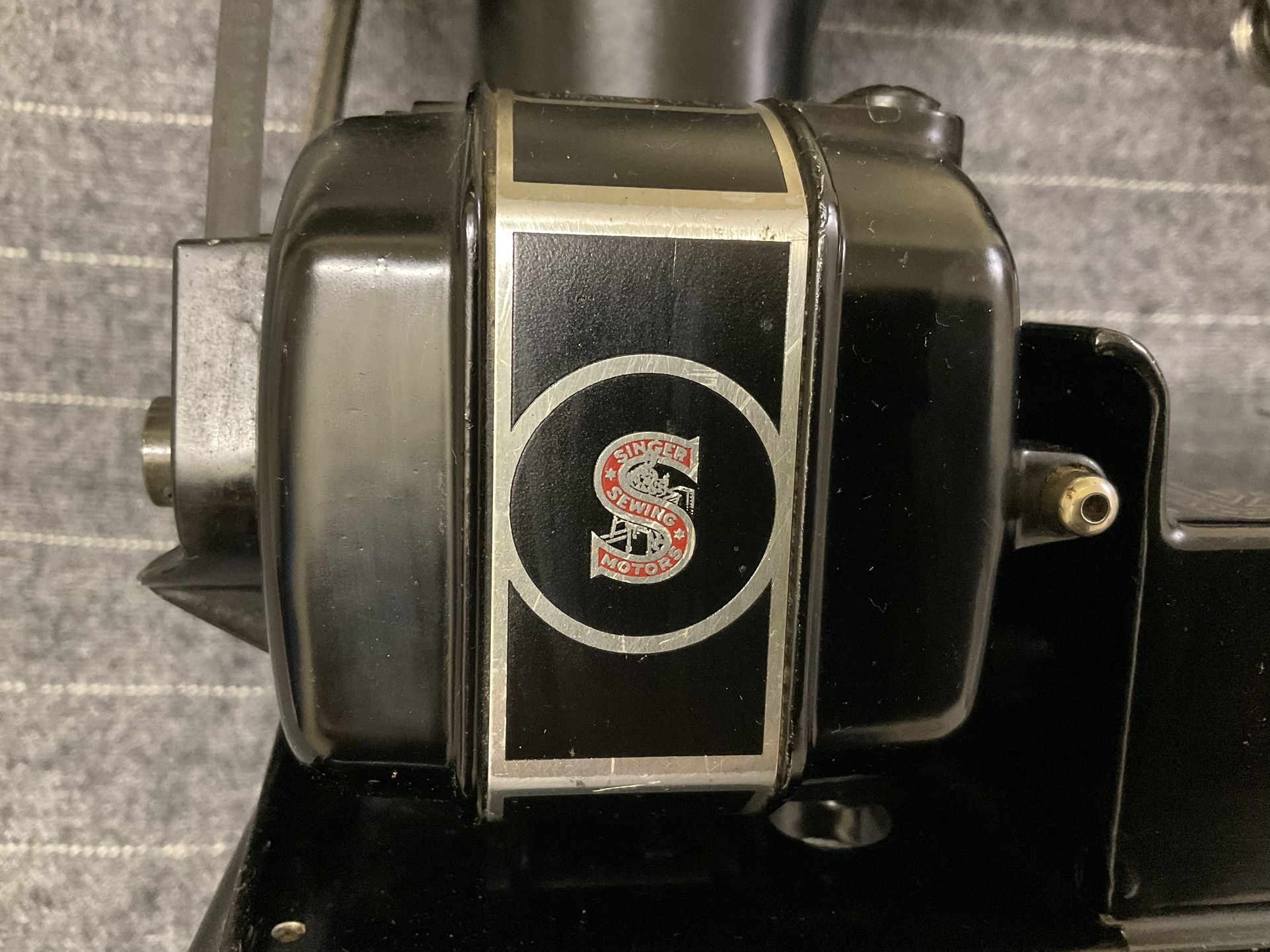 Early Singer Feather Weight Sewing Machine