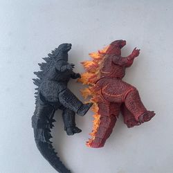Godzilla Toys Set of 2
