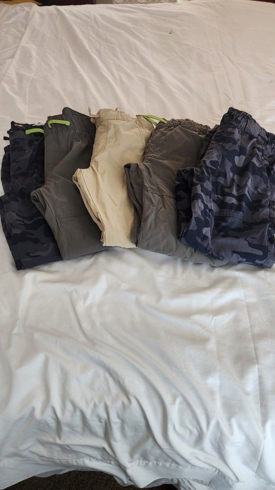 Boys Fleece Lined Pants 
