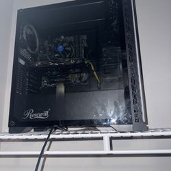 Rosewil Pc And Lg Desktop Monitor 