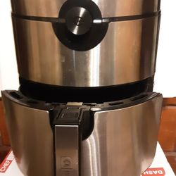 Air Fryer-Dash 6 Quart Large Size Model DFAF600GBSS01