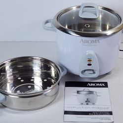 Aroma Housewares 14-Cup (Cooked) / 3Qt. Select Stainless Pot-Style Rice Cooker #692