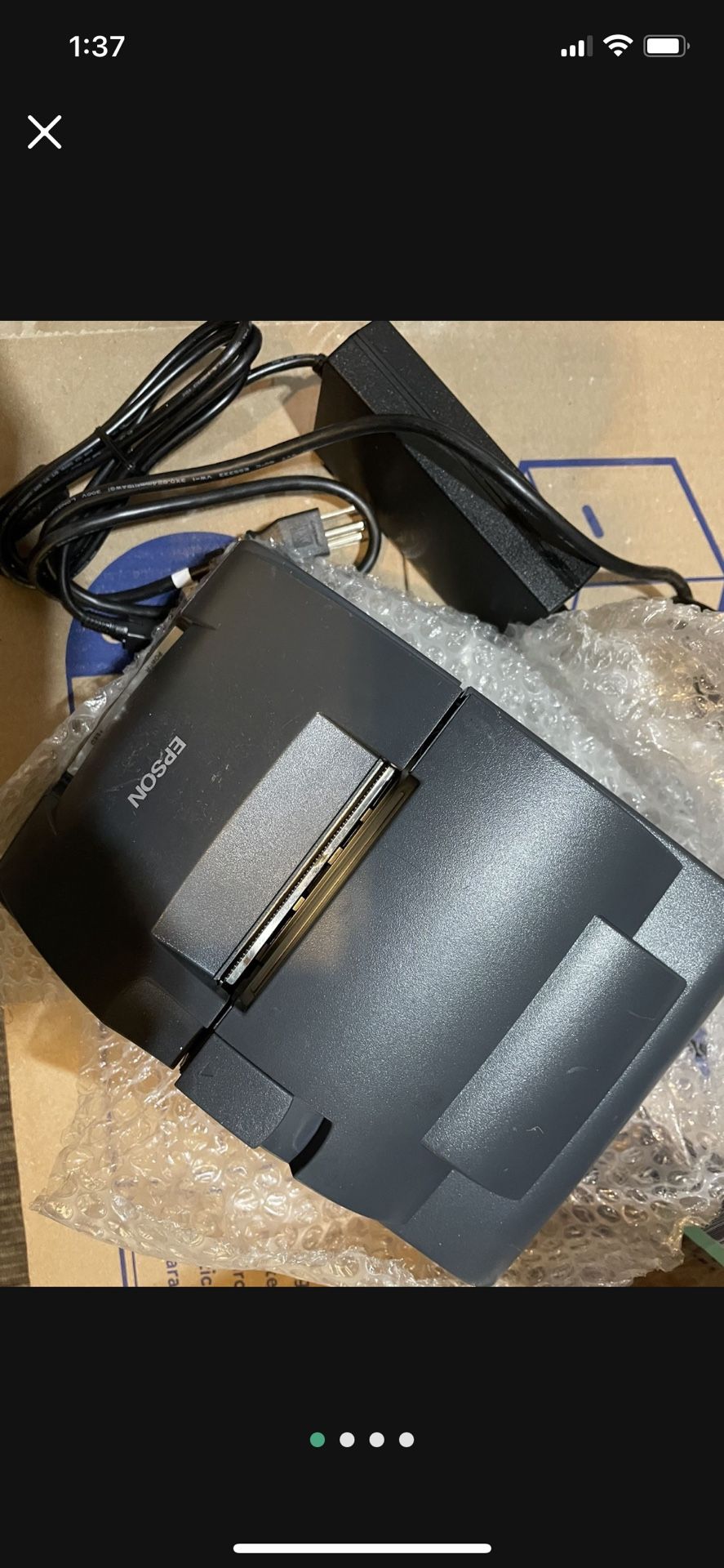 Epson TM-U220B M188B Kitchen Receipt Printer. 
