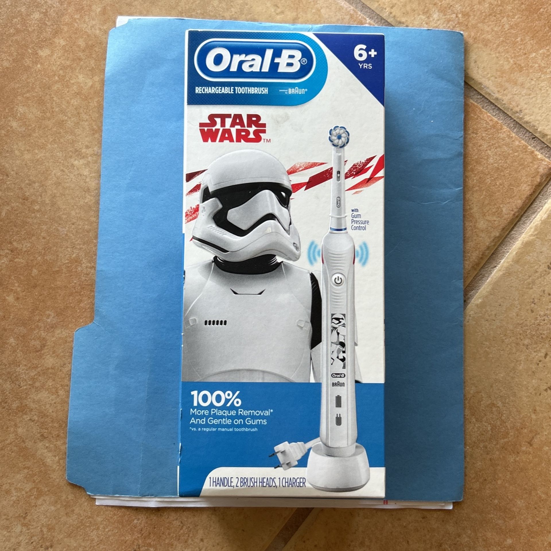 Limited Edition STAR WARS OralB Rechargeable Powered Toothbrush