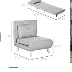 Fold up futon couch