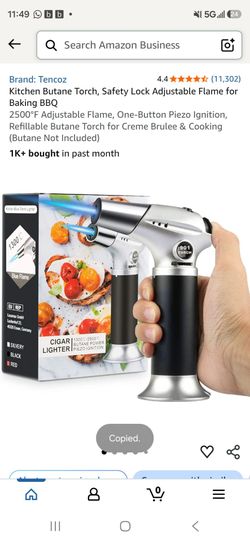 Kitchen Butane Torch,