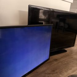 Three TVs For $50! One Vizio Smart TV, One Emerson, One Panasonic