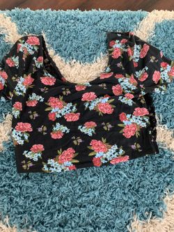 Floral Crop top