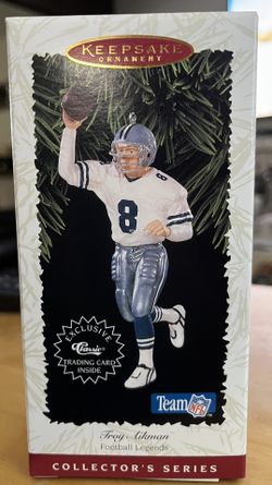 Troy Aikman Hallmark Ornament. I Have 8 Of Them