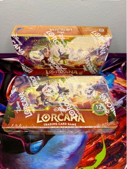 Disney Lorcana: Wilds Unknown Booster Box Wilds Unknown 2 24 Boosters Packs New prerelease boxes higher pulls rate