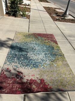 Colorful 5 x 8 Ft Area Rug