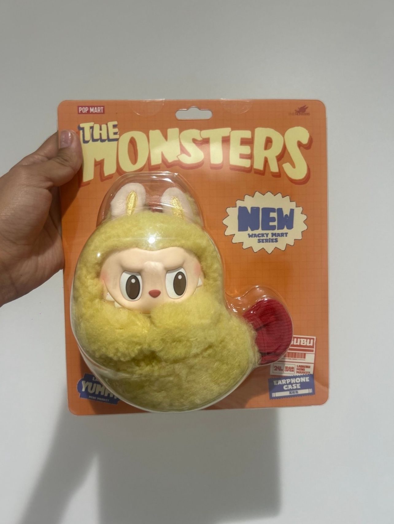 Wacky Mart Tempura Shrimp Labubu Earphone Case