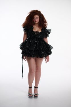 Selkie Onyx Le Bisou Dress Large