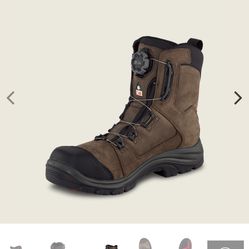SIZE 11.5 RED WING THE TRADESMAN BOA WATERPROOF SAFETY TOE BOOTS BRAND NEW