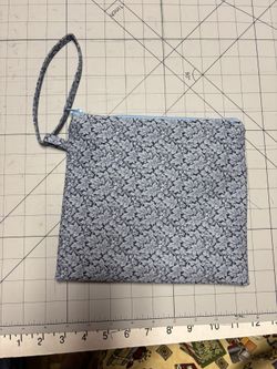 Wristlet Pouch With Three Card Slots - 8” X 9”