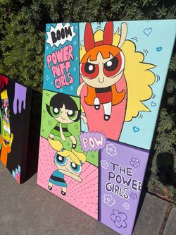 Power Puff Girls (comic art)