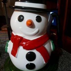Big Snowman Cookie Jar