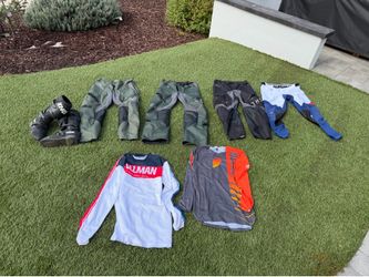 THOR moto gear , pants,  boots.