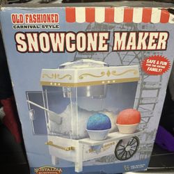 Snowcone Maker In Box