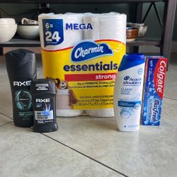 Head & Shoulders, AXE, Charmin, Colgate