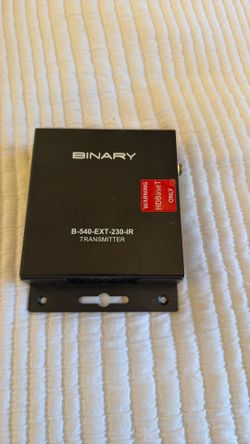 Binary B-540-EXT-230-IR Transmitter