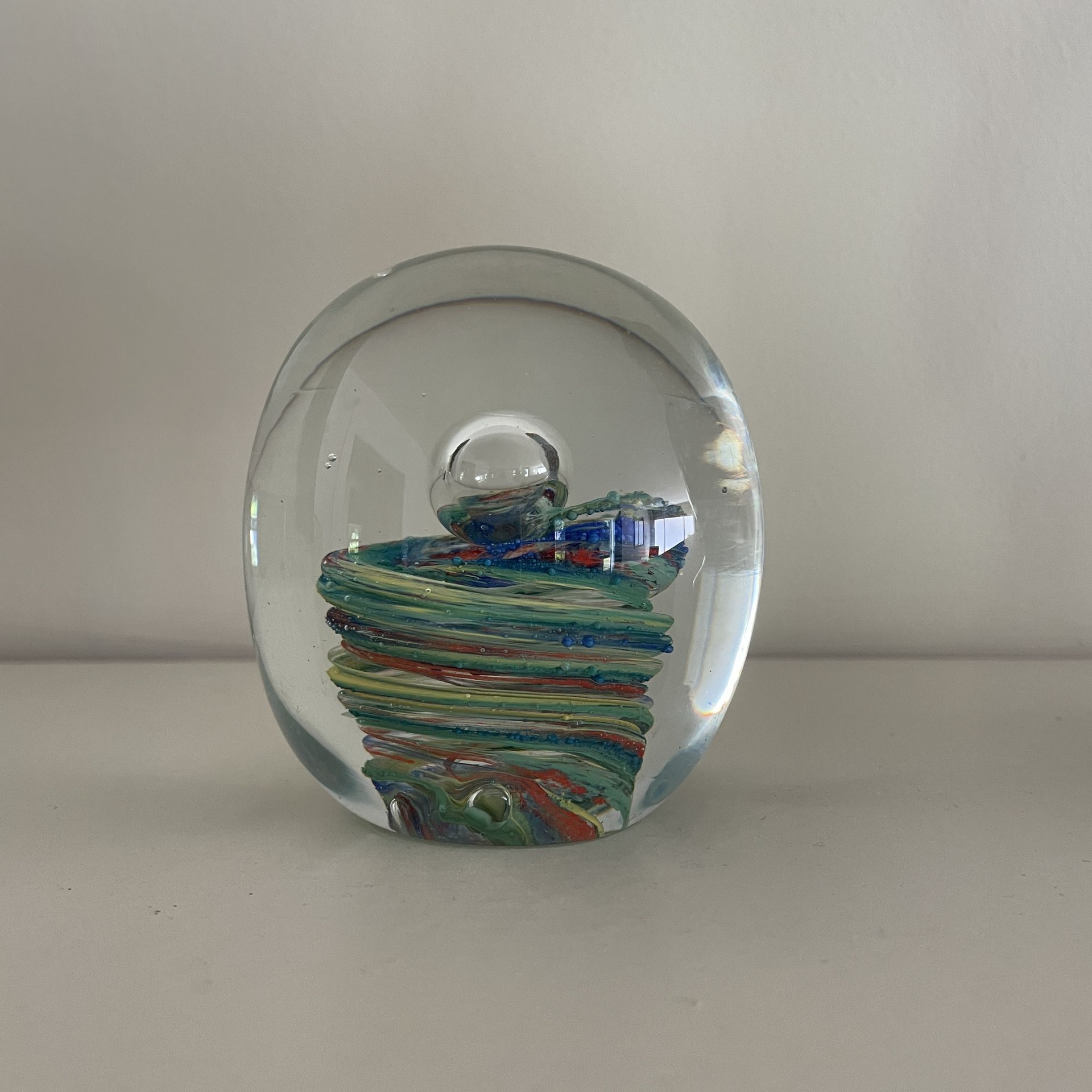 Glass Paperweight