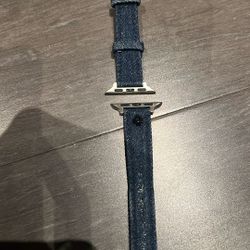 Kate Spade Denim Apple Watch Band  (genuine Leather)