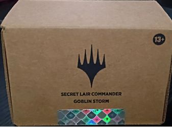 Magic The Gathering MTG Secret Lair Goblin Storm Commander Deck - Sealed