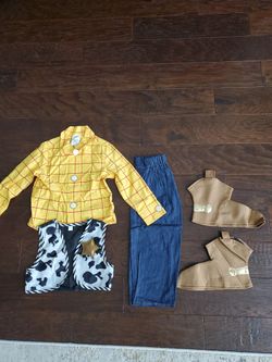 Disney Kid Woody custom for Halloween. Size 4.