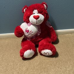 Red Valentine Bear