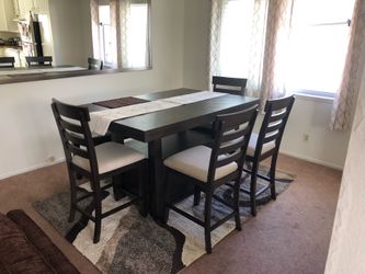 Bob’s Dining Set with Storage Bench + Leaf