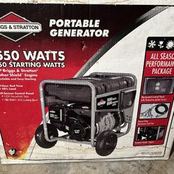 Brand New In The Box Gas Generator