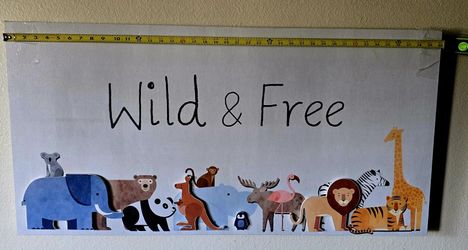 Kids Animal Wall Art