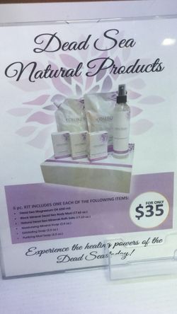 Dead Sea Natural Products 6 pc. Gift Set