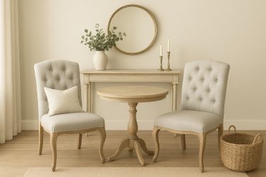 ❤️Beautiful  Chairs Used For Staging In Arcadia Home 